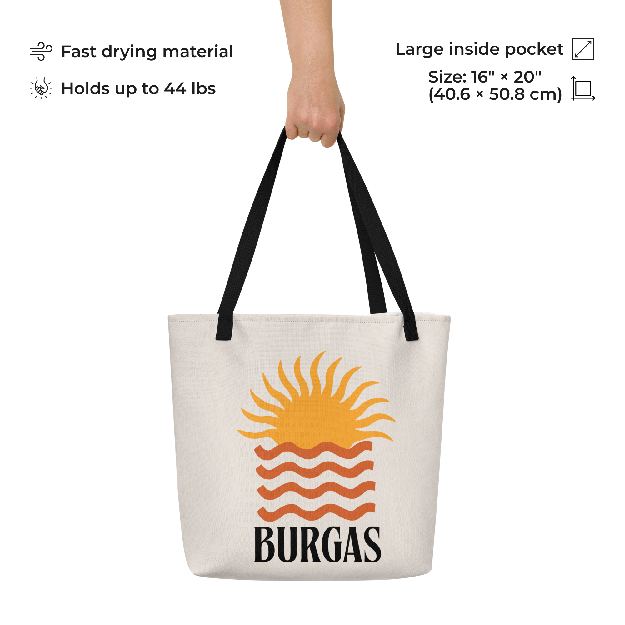 Bulgaria Burgas Beach Tote Bag