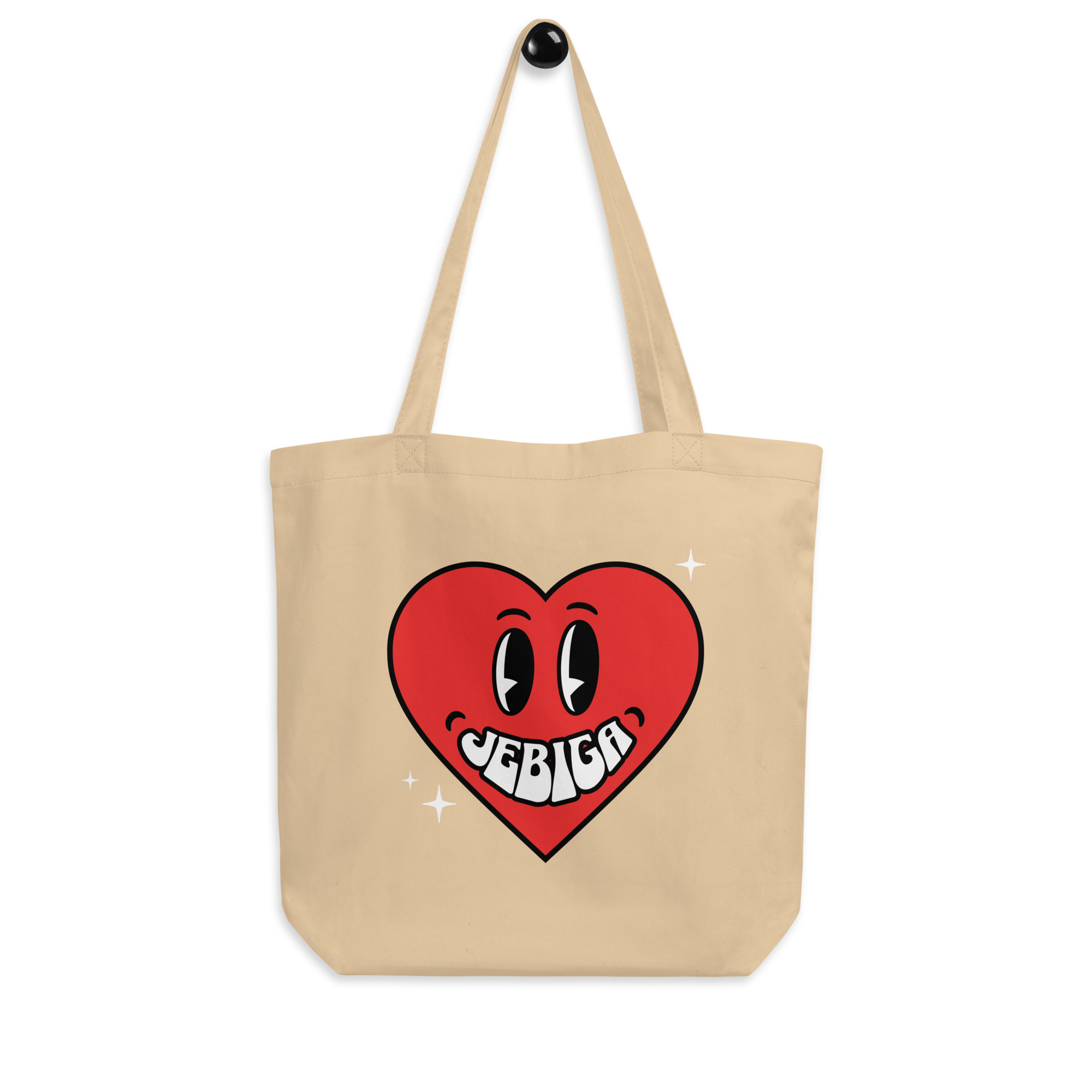 Jebiga Heart Tote Bag