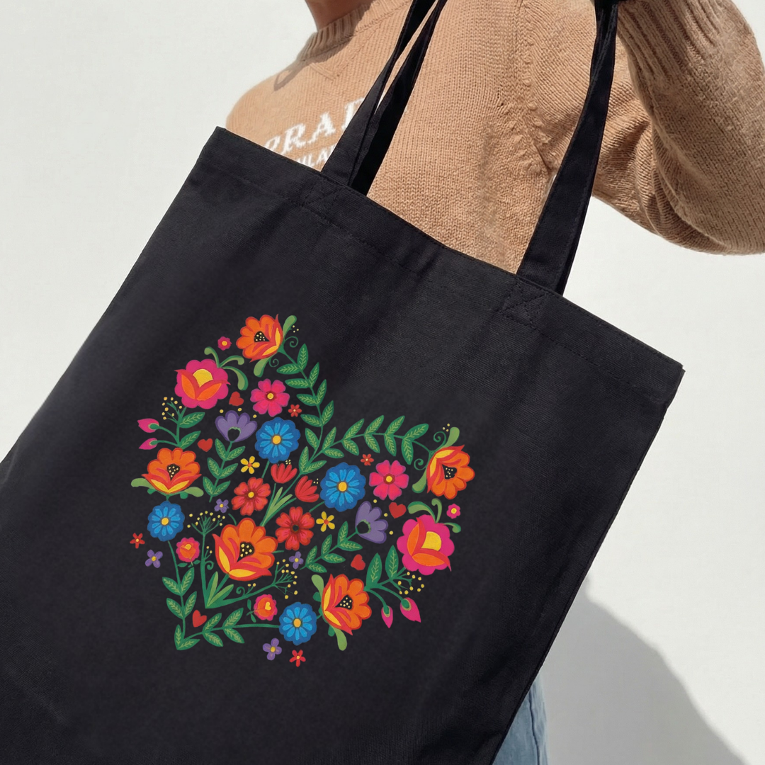 Balkan Heart Eco Tote Bag