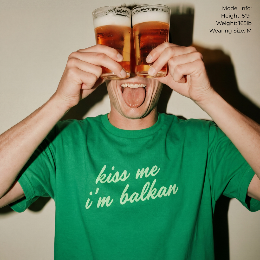 Kiss Me I’m Balkan Men’s T-Shirt