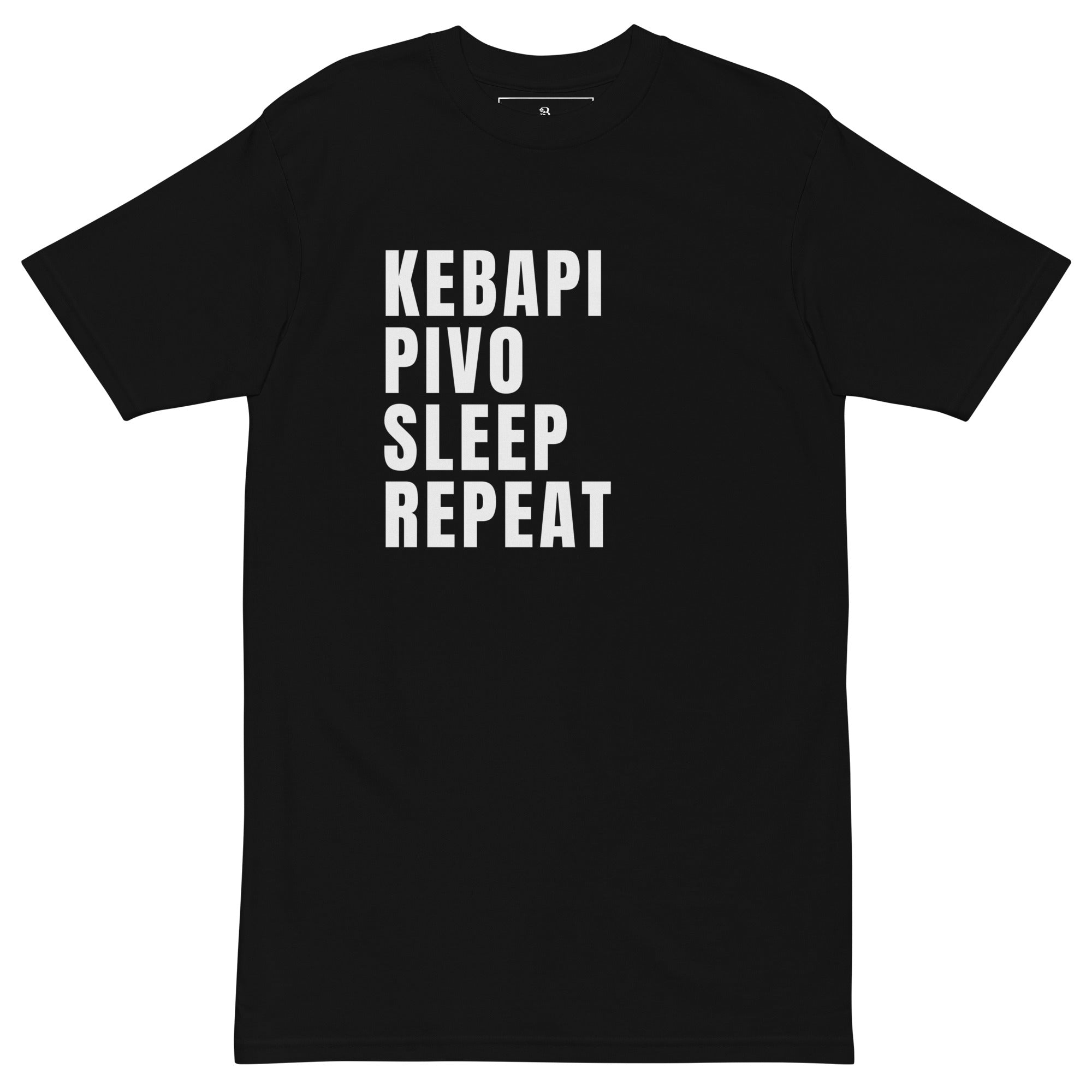 men’s t-shirt with kebapi BBQ design