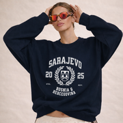 Bosnia Varsity Unisex Crewneck