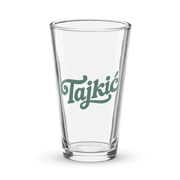 Serbian Tajkić Pint Glass