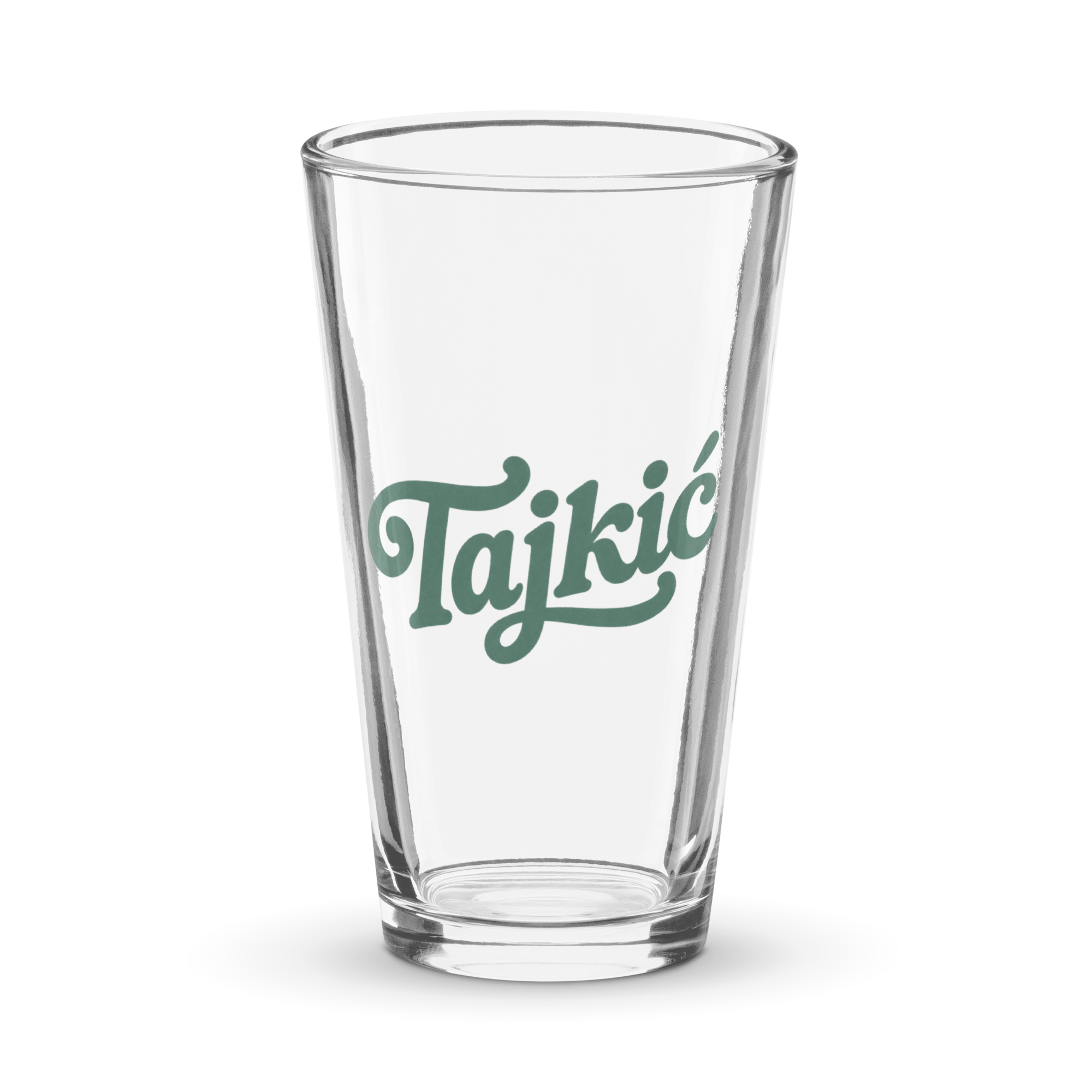 Serbian Tajkić Pint Glass