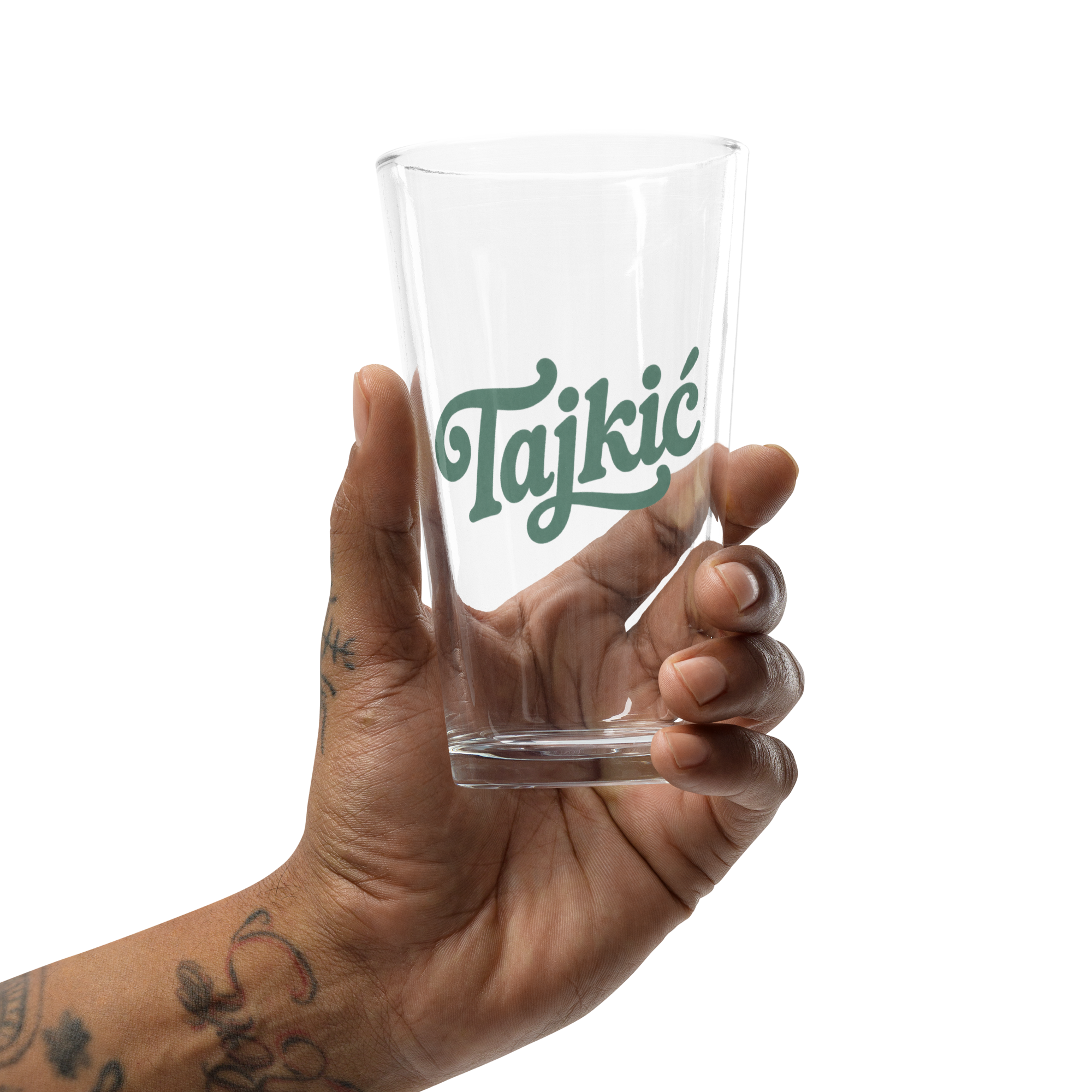Serbian Tajkić Pint Glass