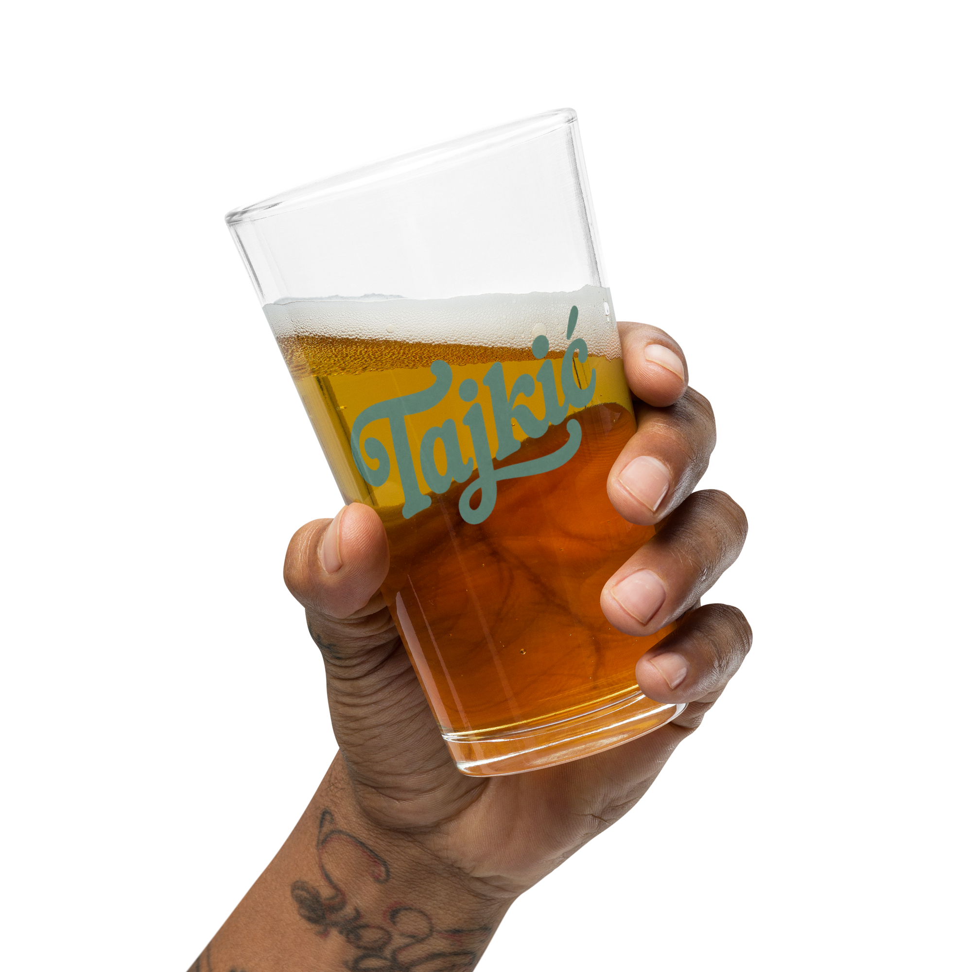 Serbian Tajkić Pint Glass
