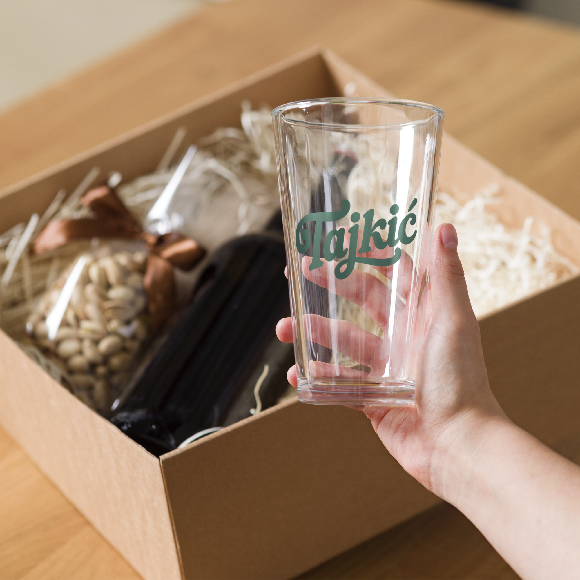 Serbian Tajkić Pint Glass