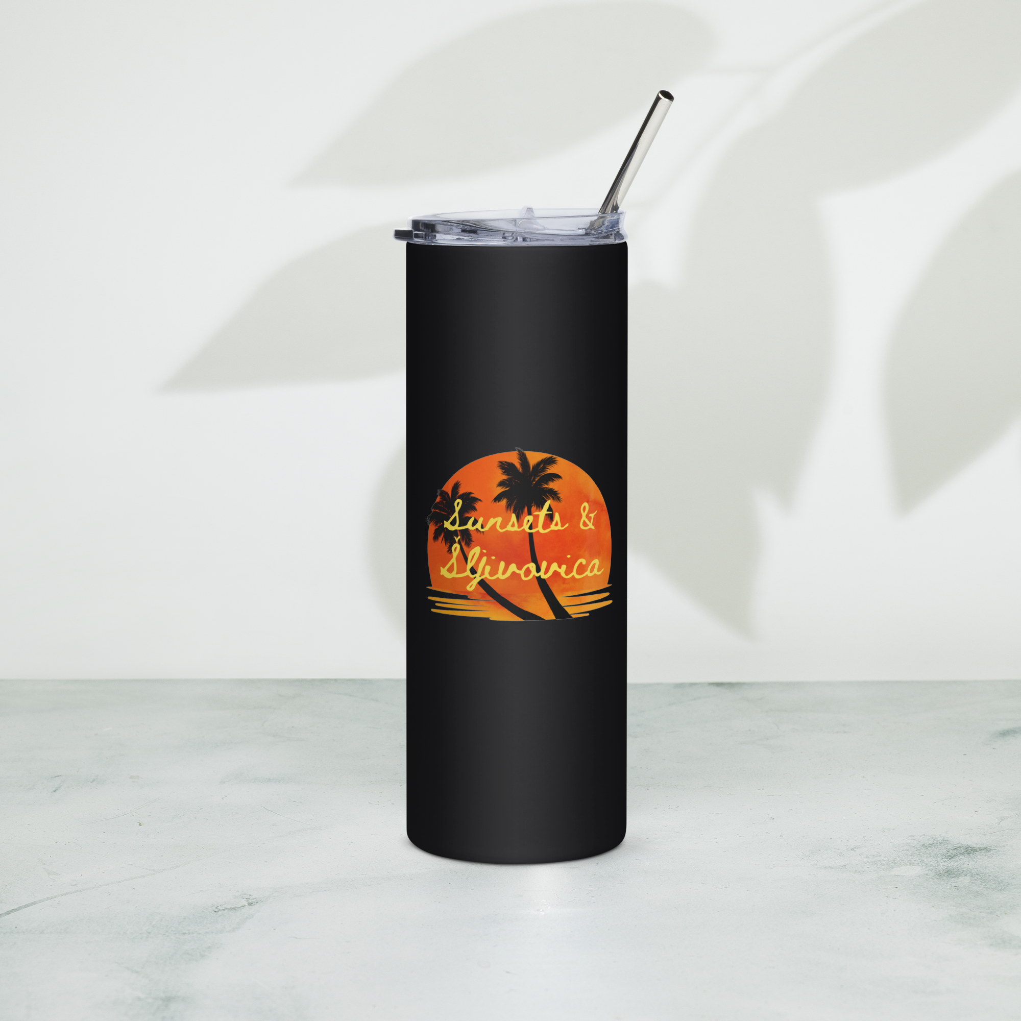 Sunsets & Sljivovica Tumbler
