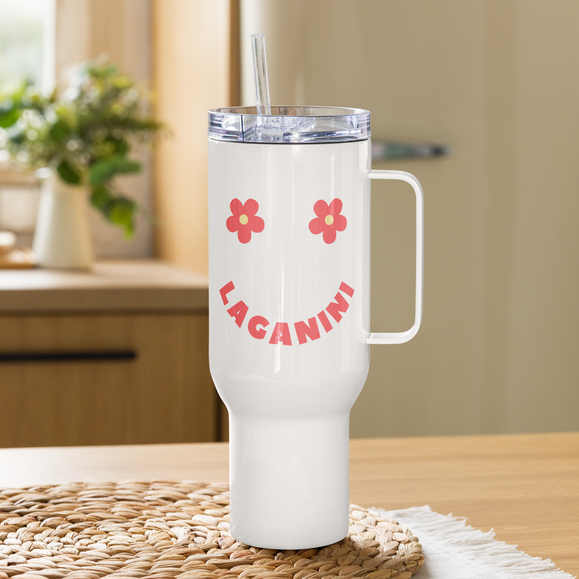 Laganini Smiley Face Balkan Tumbler