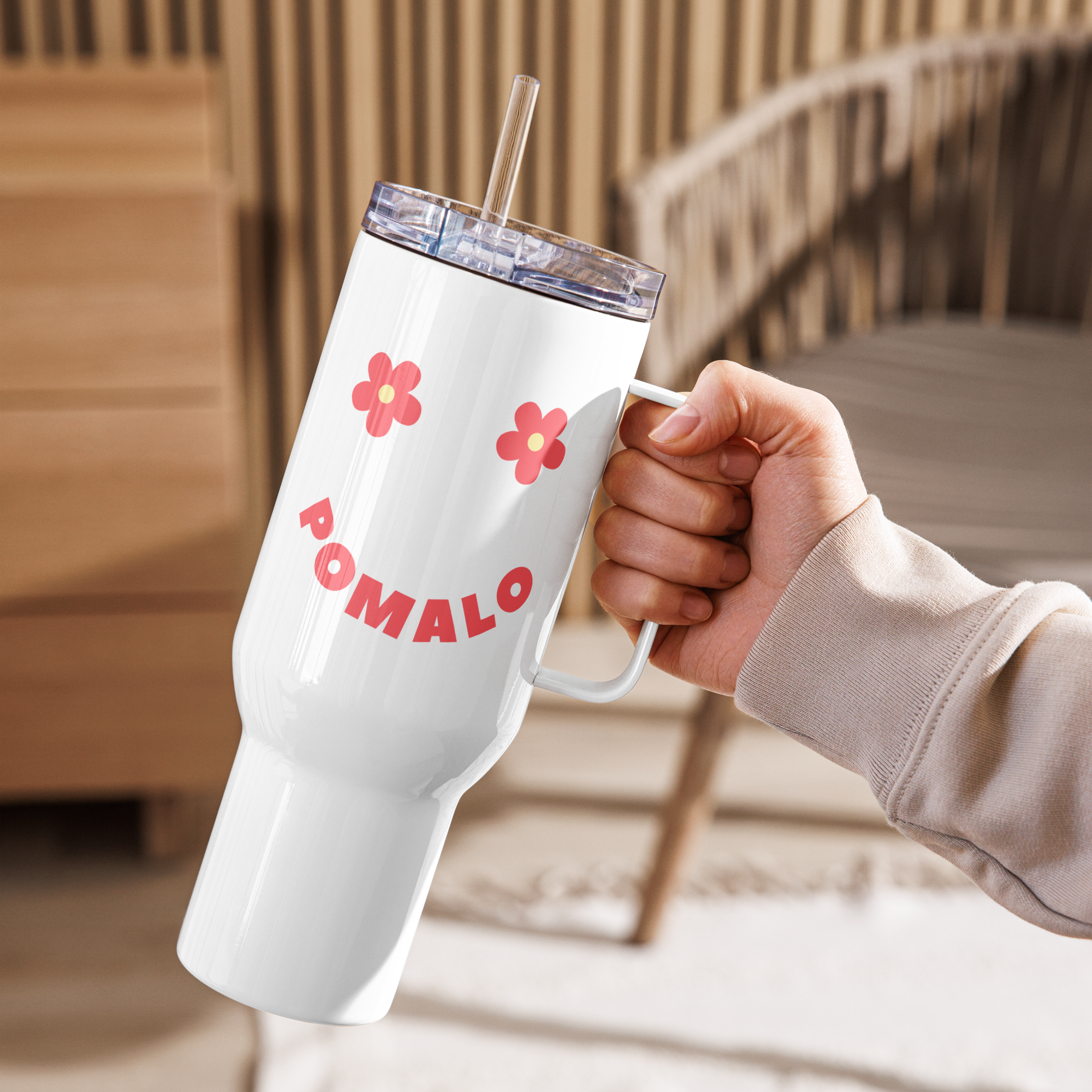 Pomalo Smiley Face Balkan Tumbler
