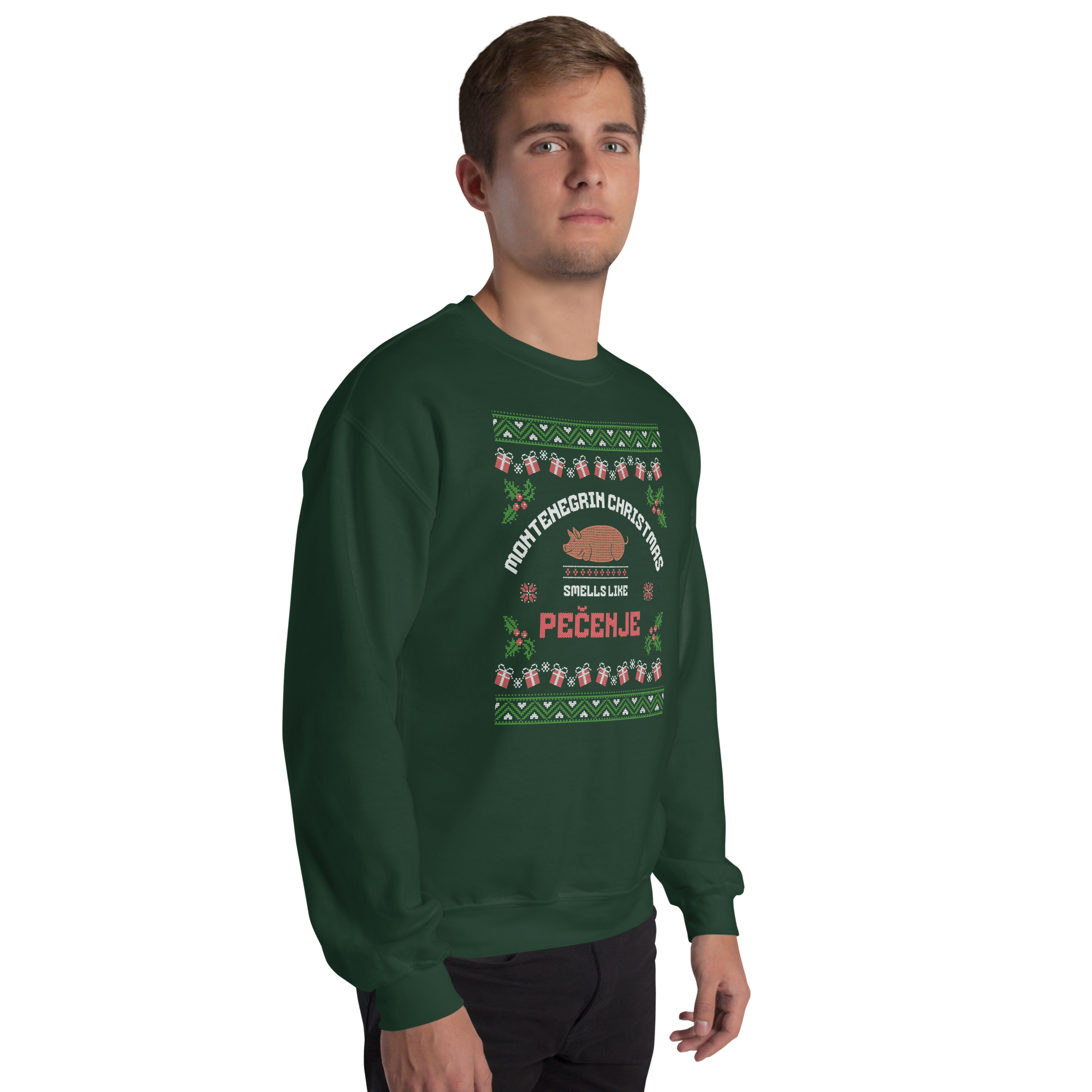 Montenegrin Christmas Smells Like Pečenje Sweater