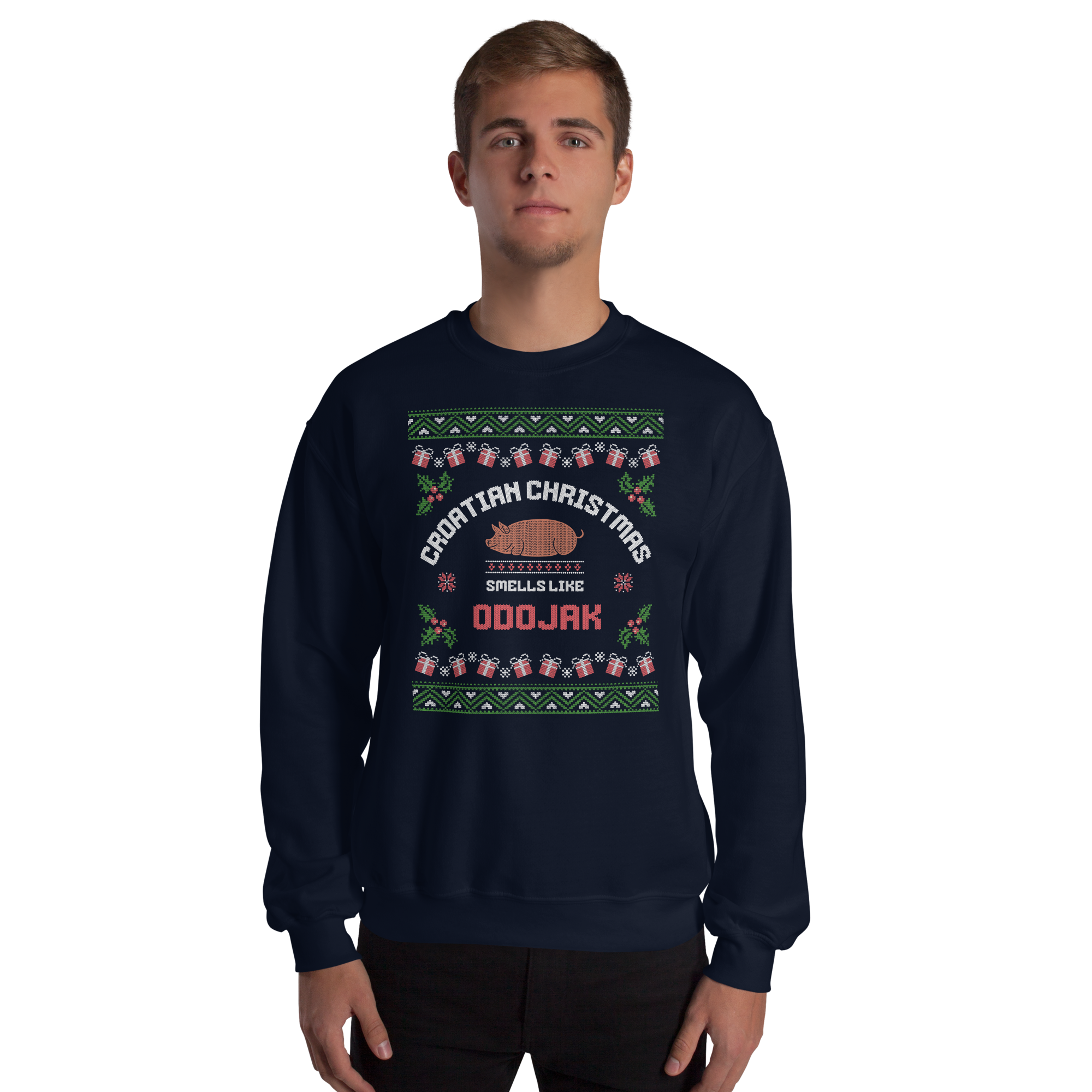 Croatian Christmas Smells Like Odojak Sweater