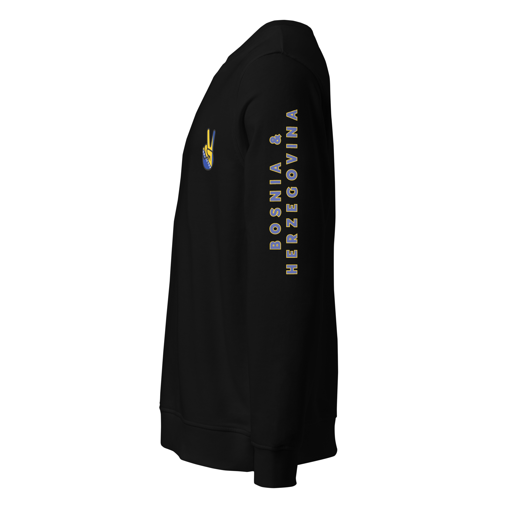 Bosnian Peace Sign Unisex Sweatshirt