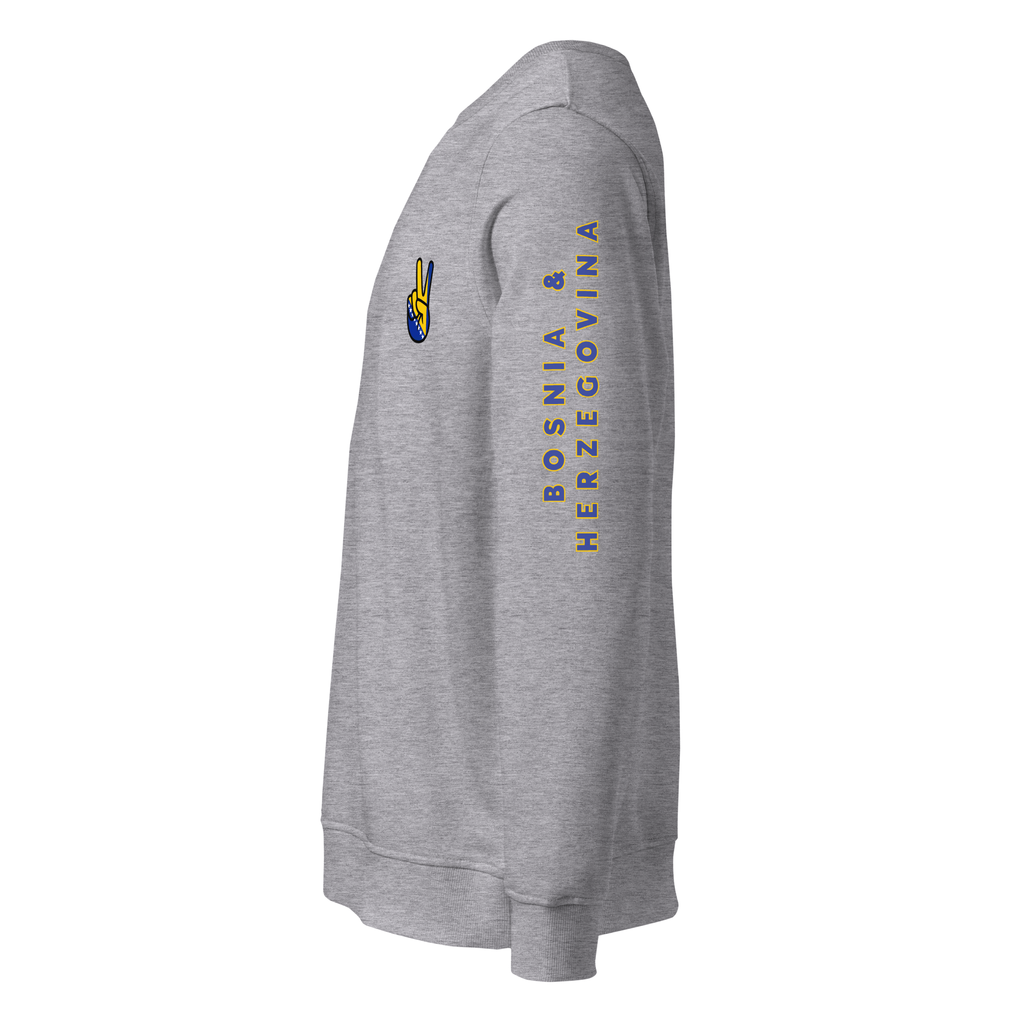 Bosnian Peace Sign Unisex Sweatshirt