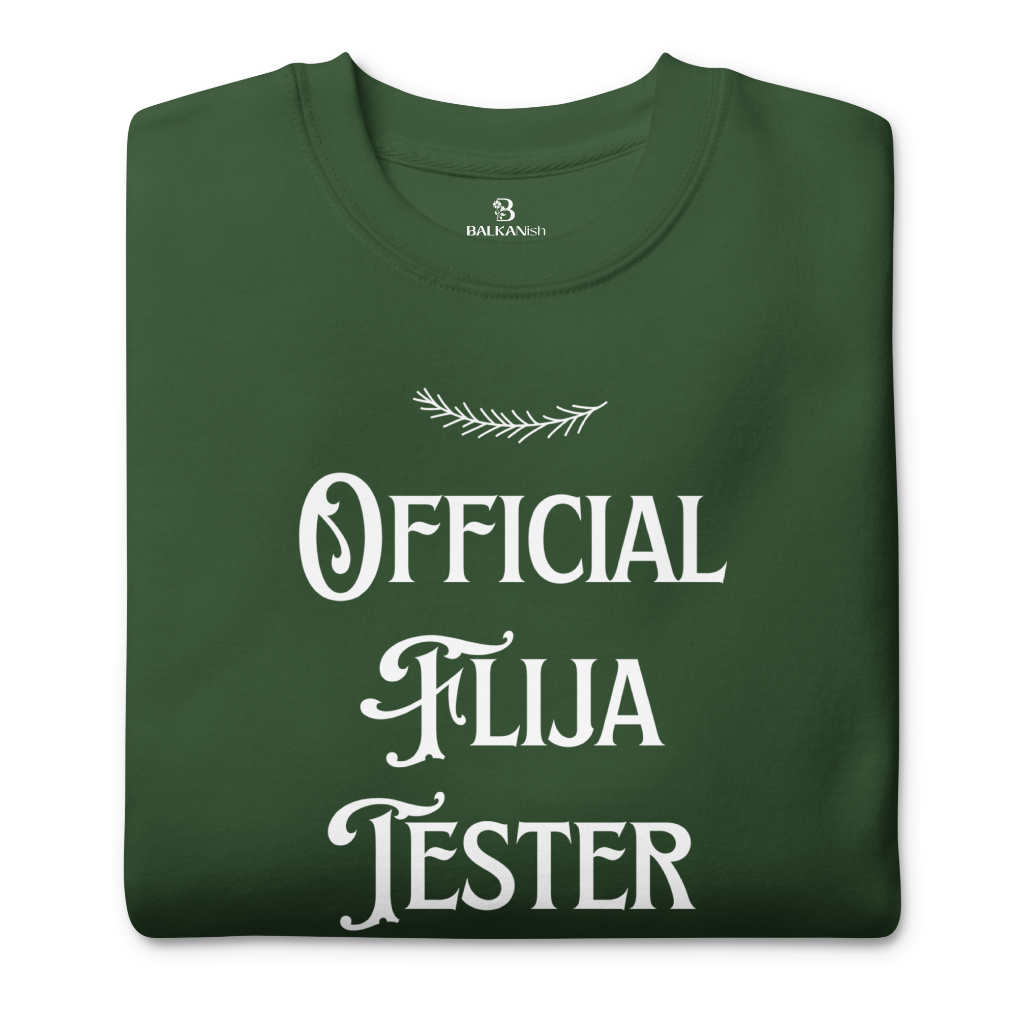 Official Flija Tester Christmas Crewneck