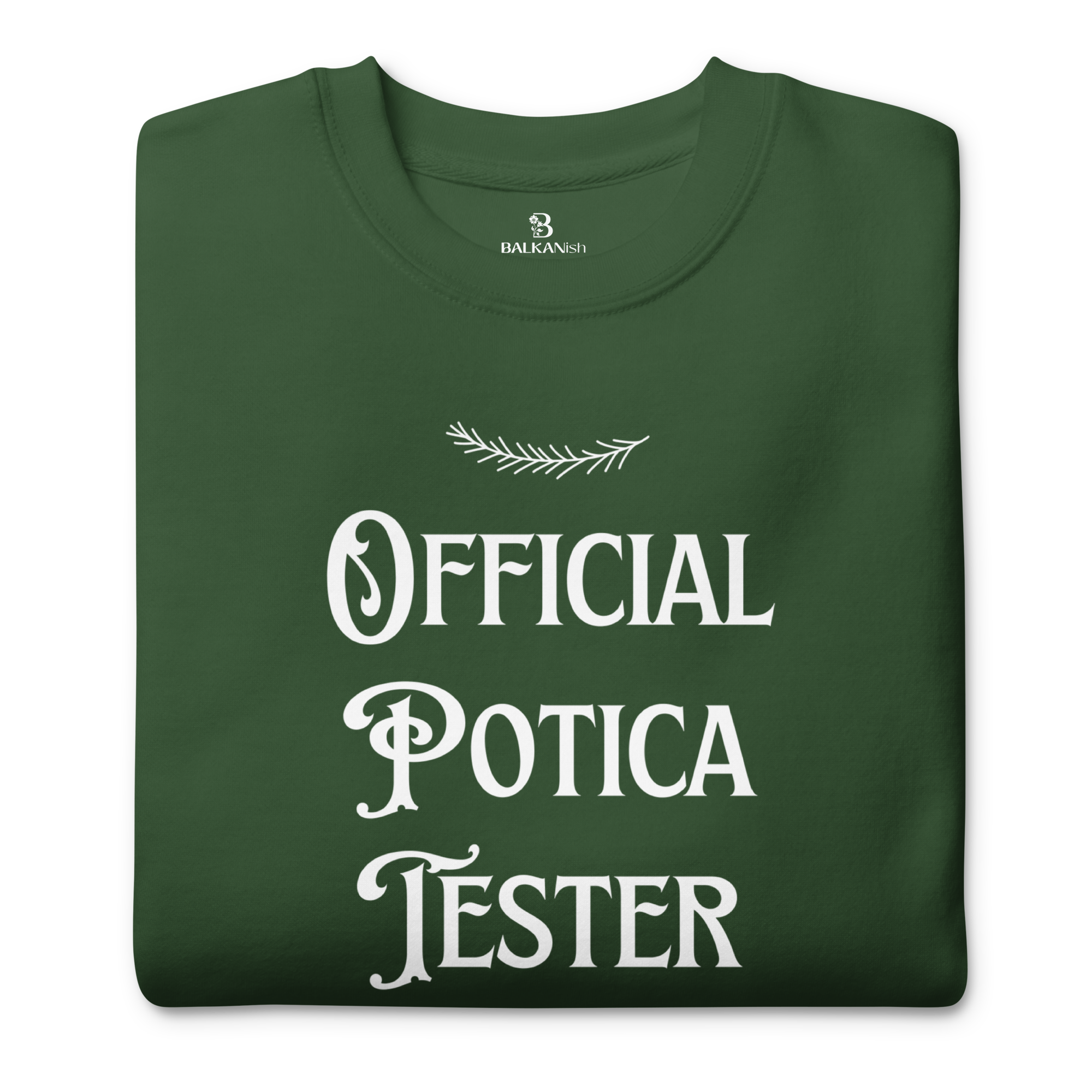 Official Potica Tester Christmas Crewneck