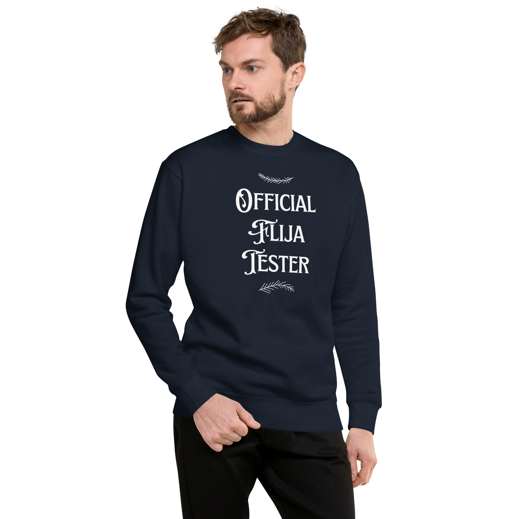 Official Flija Tester Christmas Crewneck